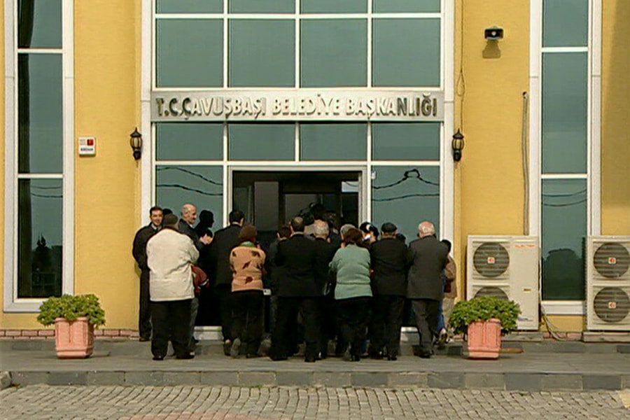 Başkan filminden bir kare