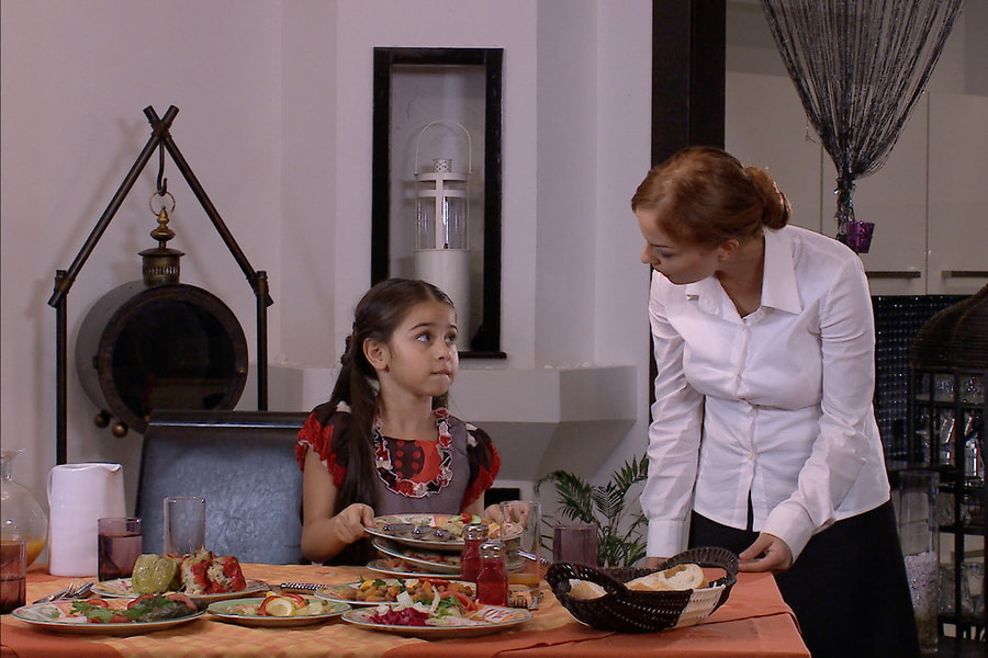 Zeliş ile İrem filminden bir kare
